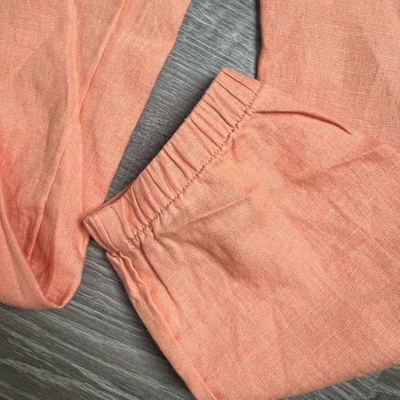 NWT Athleta Cabo Linen Jogger Pants- 6 - Picture 4 of 12